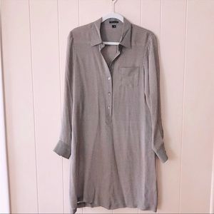 Stunning retro print shirt dress